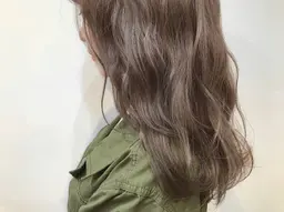 🌞フルハイライトでつくる柔らかいトーンアップWカラー🎗️+さらツヤトリートメント🫧