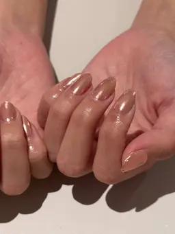 hand  simple ミラーネイル🫧 〈オフなし〉