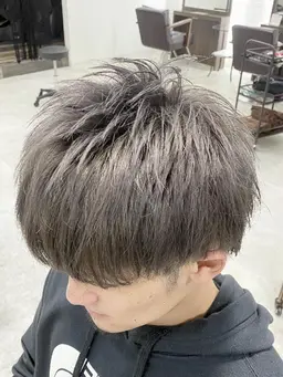 【men'sメニュー】カット+ブリーチ+カラー+トリートメント