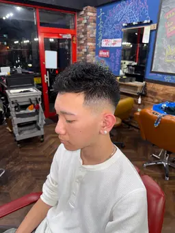 フェードカットメンテ