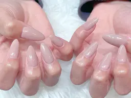 《オフ込》💎ワンカラーorラメグラ💎 アートパーツ料金追加で対応可能⭕️