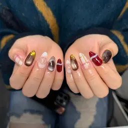 【NEW OPEN20%OFF】『チップ』ショート​〜​ミディアムネイルやり放題 ￥11980 => ￥9584