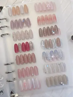 オフなし💅シンプルネイル🦋選べる定額デザイン