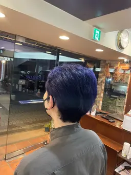 【1分でセット完了🫡🤵🏻】メンズカット＋業界最新パーマ＋眉カット
