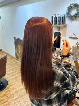 髪質改善ストレート