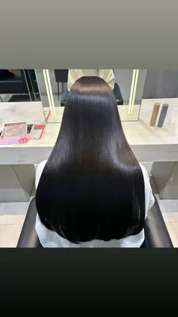 平日限定🉐髪質改善 sinsストレート︎︎🐚‎𓂃⟡.· 　【柔らかい髪質にしたい方にオススメ】