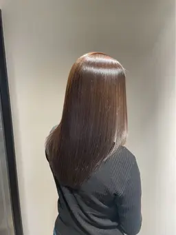 【プチ矯正カラー🪞🌈】部分縮毛矯正（前髪や顔まわりのみ）+前髪カット💇‍♀️+ワンカラー