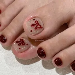 ワンカラーネイル🩵