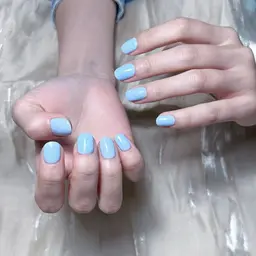 ワンカラー🩵