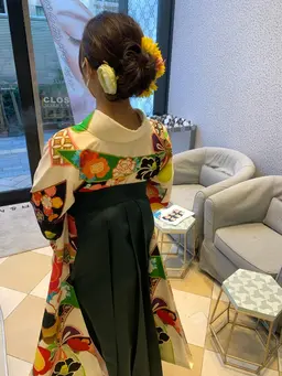 卒業式★袴着付け＋ヘアセット