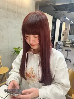✂️ロングヘアカット➕キューティクル補修treatment🍯‪10代​〜​30代の女性限定