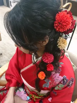 成人式・卒業式ヘアセット