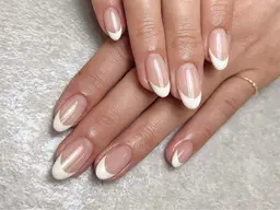 ‎🤍10月限定‎練習モデル🤍【オフ込み】HANDフレンチ˖˚˳⌖