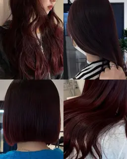 🩵ご新規様クーポン🩵透明感ワンカラー + デザインカット(どの長さでも◎)+うる艶TR