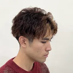 カット＋複雑履歴パーマ＋トリートメント