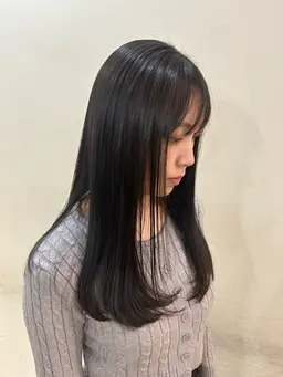 【🎀9月3日（水）限定🎀】サラサラ美髪縮毛矯正✨＋韓国式髪質改善トリートメント🫧＋炭酸泉付き