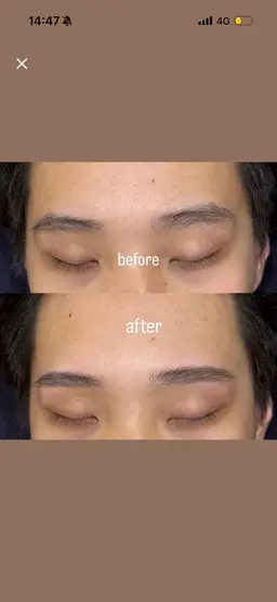 骨格に合わせたアイブロウワックス脱毛！◜.  ̫.◝⟡.·