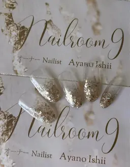 ラメグラデーションnail
