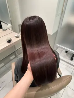 【before afterの撮影にご協力いただける方】カラー＋髪質改善TR💗