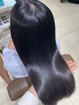 カラー🩵➕髪質改善トリートメント✨➕炭酸ヘッドSPA🫧‪