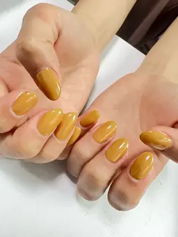 ジェルネイル　ワンカラー　オフなし