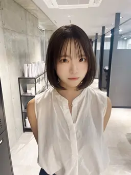 前髪カット