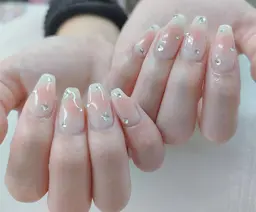 チークネイル♪ジェルオフ無料込み