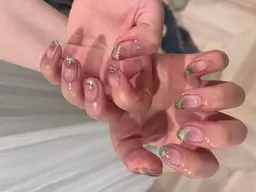 マグネットグラデーションネイル‎🤍