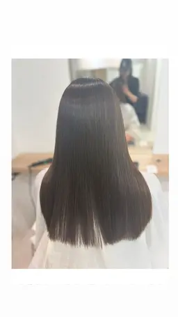 縮毛矯正モデル☔️✨✨
