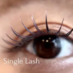 ［オフ無料］【4STEP CARE】＋SINGL LASH【80本】#フラットラッシュ