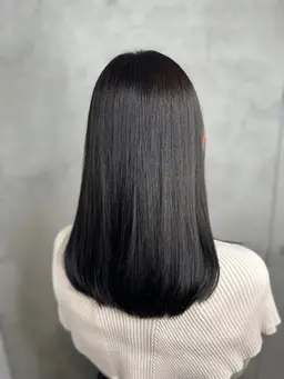 【縮毛矯正】髪質改善ストレート+カット+髪質改善トリートメント(お試し) ※長さによってはロング料金がかかります