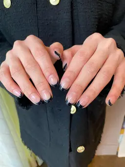 ハンド/オフなし［施術内容］クリアベースフレンチ10本🌹パラジェル無料✨