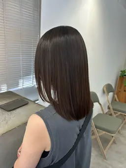 【モデル価格】ナチュラルなサラ艶ストレート✨縮毛矯正
