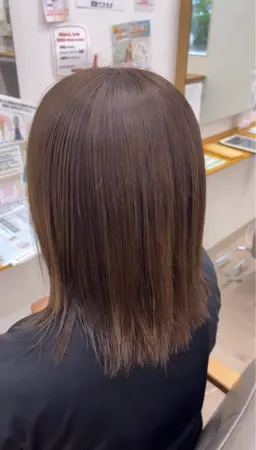 ブリーチ無しワンカラー