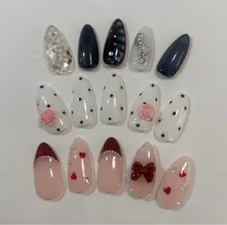 定額ネイル ケア込