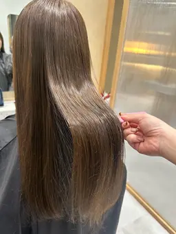 【クセ、広がりから無縁に💫艶髪💎】カット＋Premium艶髪ｽﾄﾚｰﾄ＋TOKIOトリートメント