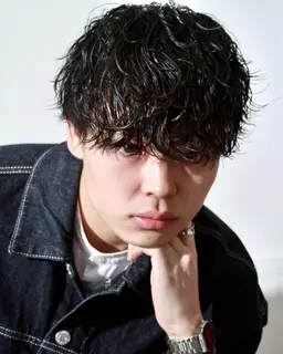 メンズカット＋パーマ