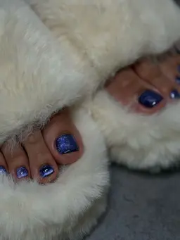 オフ無し💙FOOT💙ワンカラー・マグネット・フラッシュ