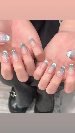 🤎10月末まで🤎マグネットグラデーション/オフ＋ケア+お仕上げのオイル+ハンドクリーム込み