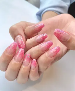 ラメグラデーションネイル* :゚【再来オフ別途】