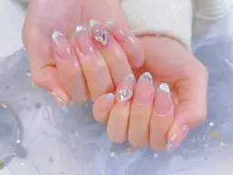 キラキラ★大人気ガラスフレンチ6980円
