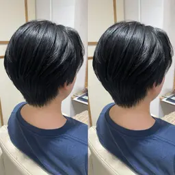 ドライヤーでまとまる🌱ショート+ケラチンシャンプー🧴✨