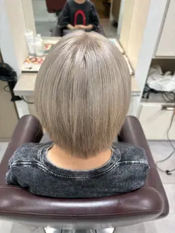 ダブルカラー💜ྀི+トリートメント🩵ྀི