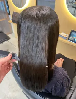 縮毛矯正　カット無し