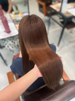 🥨前髪カット＋カラー＋プラチナトリートメント🥨