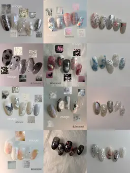 【NEW!7,8月限定✩︎⡱】5本アート＋5本ワンカラー¥7000→5500/マグネット,フラッシュ選べます！