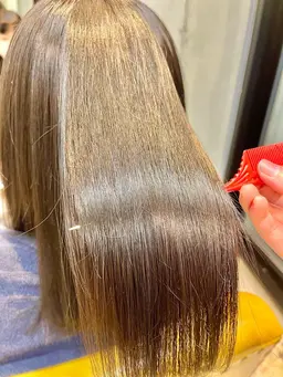 【🌎世界初🌎】似合わせカット＋透明感ワンカラー＋プル艶超音波トリートメント