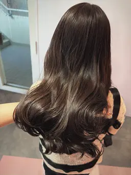 カラー 【ブリーチ無し】暖色🩷ワンカラー🎀