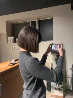 ボブカットモデル　💇🏼‍♀️✂️
