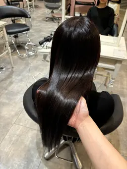 ヘアカラー➕Aujua5stepトリートメント